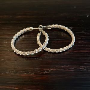 Brighton Twinkle Splendor Medium Hoop Earrings